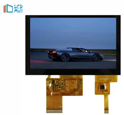 China 5 pulgadas de 800x480 TFT LCD con CTP todo el visualización RGB Interfaz TFT IPS pantalla en venta