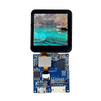 China 300cd/M2 Square HMI Display Smart LCD Module 240*RGB*240 USB Interface for sale