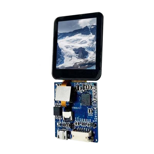 Quality 300cd/M2 Square HMI Display Smart LCD Module 240*RGB*240 USB Interface for sale