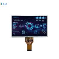 Quality 800*480 Resolution 7 Inch 50 Pin LCD Display 280nits FPC Plugging Type for sale