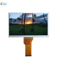 Quality 7 Inch WVGA TFT LCD Display 800*480 Resolution 6 O'Clock Viewing Direction LCD for sale