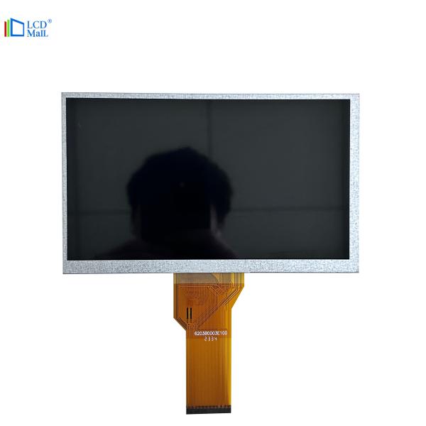 Quality 7 Inch WVGA TFT LCD Display 800*480 Resolution 6 O'Clock Viewing Direction LCD for sale