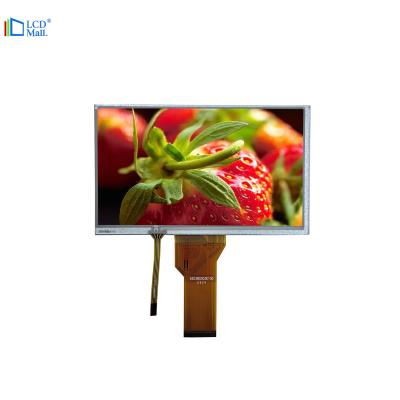 China 800*RGB*480 7 pulgadas de pantalla TFT LCD con panel táctil pantalla RGB FPC Interfaz en venta