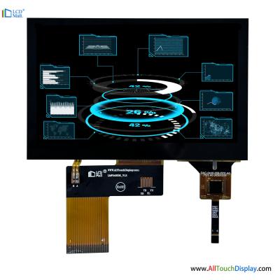 China 4.3 Inch GT911 CTP IC TFT LCD Display With IIC Interface CTP Touch Panel for sale