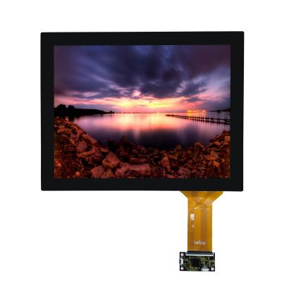 China 12.1 Inch CTP 1024X768 LVDS Interface TFT LCD Screen Module IPS Viewing With T-CON Board IC for sale