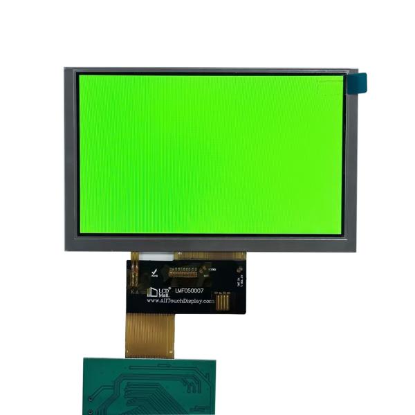 Quality 5 Inch Medical TFT Display 800*RGB*480 With 400 Nits Brightness for sale