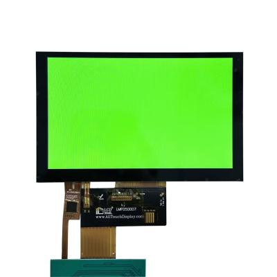 China IPS ângulo de visão Medical TFT Display 5 polegadas WVGA TFT LCD Display Com Interface RGB à venda