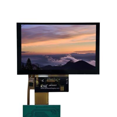 China Ecrã LCD TFT de 5 polegadas Alimentado por ST7265-G6 Drive IC Com Interface RGB Resolução 800X480 à venda