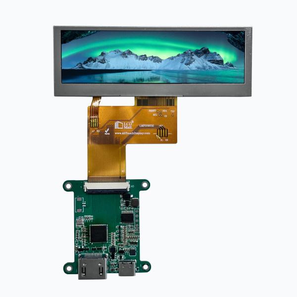 Quality 3.9 Inch Bar Type TFT LCD High Brightness 480*128 350nits HDMI Interface Touch for sale