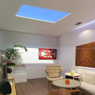 中国 Tuya Control 90Ra の偽の天窓ライト、600x600 の正方形のどの天窓 LED 販売のため