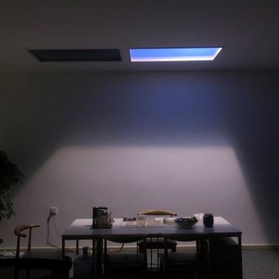 China Tuya Control 8000lm Artificial Daylight Panel , 200W LED Sky Ceiling Panel Light for sale
