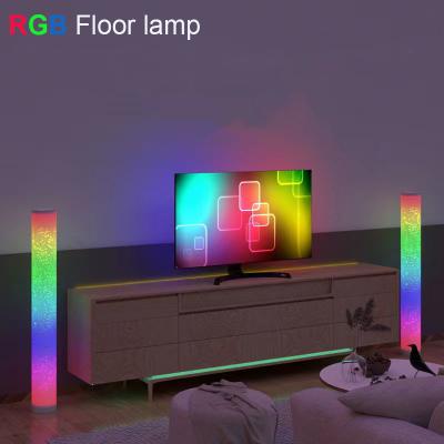 China Dimmable Standing RGB Corner Floor Lamp App Control ‎44.5x14x14CM for sale
