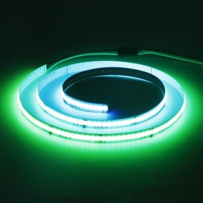 China Tunable Practical RGB COB LED Strip 10M 2700K-6500K CCT Waterproof for sale