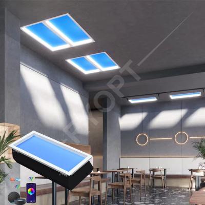 China Blendfreies 2000LM künstliches Tageslicht, 30 x 60 Himmel und Deckenplatte der Wolken-LED zu verkaufen