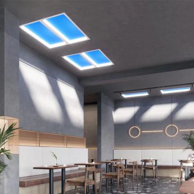 Chine Tuya intelligent de plafond de faux puits de lumière LED réglable de CCT pour la chambre à coucher à vendre