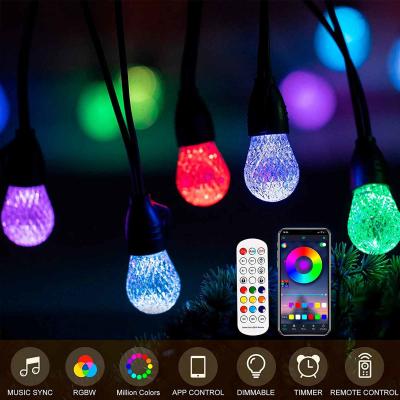 China Christmas Infrared RGB String Light DC 5V 48ft Remote Control For Party for sale