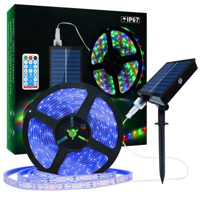 China Dimbare SMD2835 Solar Strip Light Stable voor kerstfeest Te koop