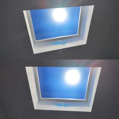 Китай Управление приведенное неба 500W Dimmable света панели солнечного света Tuya искусственное беспроводное продается