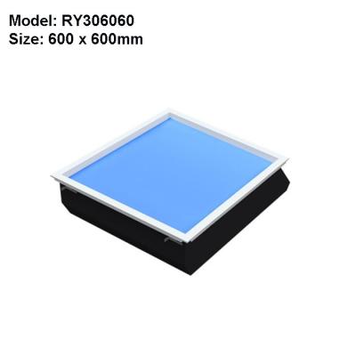 China Color artificial llevado 2x4 del tragaluz 100W del panel del cielo del cuadrado que cambia CRI95 para la cocina en venta