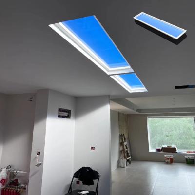 中国 暗くなるCCT 変更可能な人工の天窓窓,110V LED 天井照明 販売のため