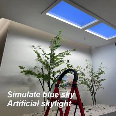 中国 UL Coelux Artificial Skylight Fake Window Light 600x600 15cm Circadian Lighting 販売のため