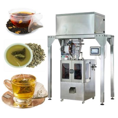 Chine Machine de conditionnement non tissée de sachet à thé de triangle de nylon de machine à emballer de sachet à thé de pyramide à vendre
