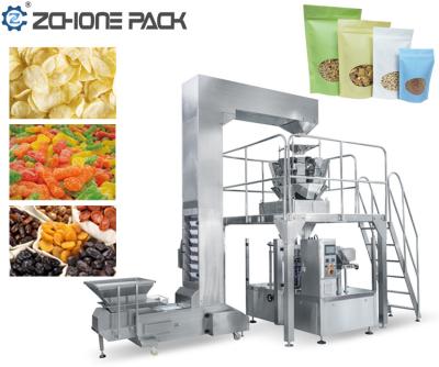 China Vollautomatische Nahrungsmittelkörnchen-Verpackungsmaschine-multi Funktions-multi Station zu verkaufen
