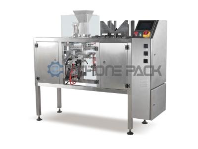 China Stand Up Pouch Packaging Machine Food Tea Candy With Suction Nozzle Zipper for sale