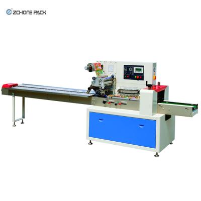 China ISO Flow Packing Machine Pillow Continuous Packaging Equipment for sale