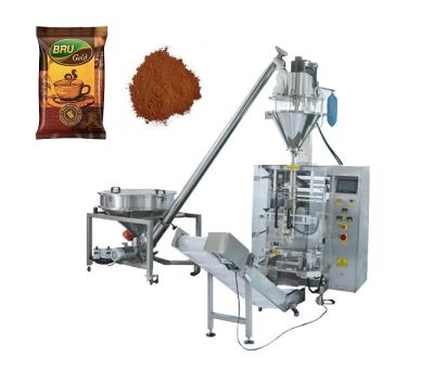 China Automatische vertikale Rollfilm-Taschen-Herstellungsund Verpackmaschine für Kaffee-Pulver zu verkaufen