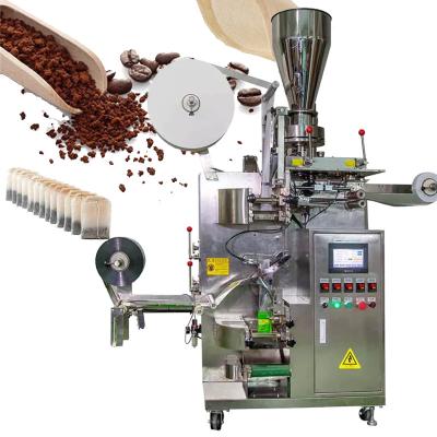 China Coffee Packing Machine Filter Paper Soaking Bag Packing 60 Pouches Per Minute for sale