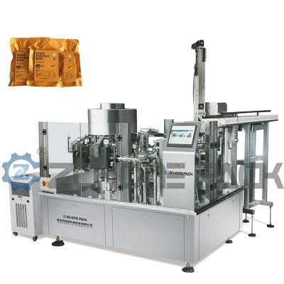 China ISO Meat Rotary Vacuum Packaging Machine Meat Seafood Deli Vacuum for sale