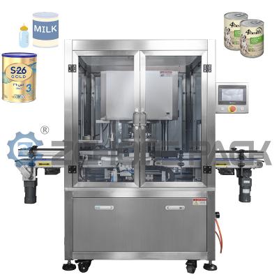 China Vacuum Nitrogen Filling Can Sealing Machine Food Medical Milk Powder Chemical for sale