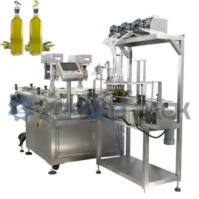 China Fully Automatic Filling And Capping Machine Screw Cap Locking Machine for sale