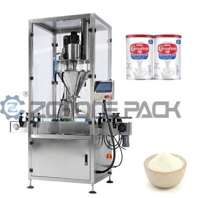 China Food Medical Chemical Dry Powder Filling Machine Single Head 10 To 25pcs Per Min for sale