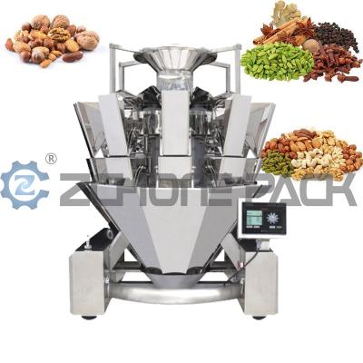 China Packaging Machine Accessories Ten Head Scale Particle Weighing Device for sale