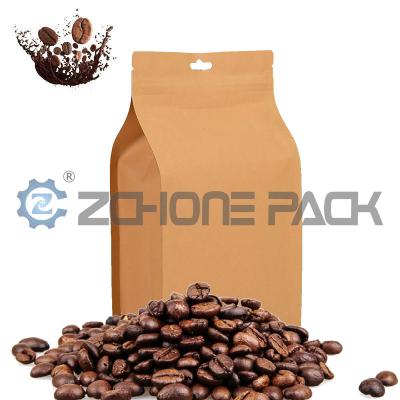 China Pouches Kraft Paper Premade Bag Food Packaging Bags Stand Up Zipper Bags for sale