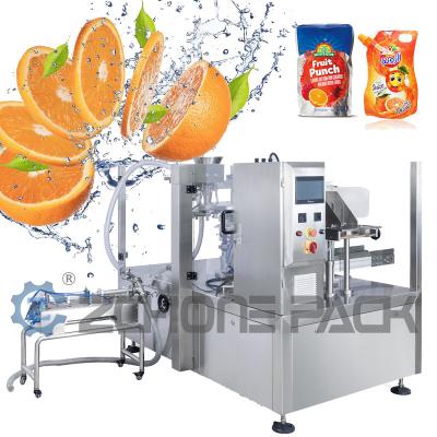 China Premade Pouch Rotary Pouches Packing Machine Multi Station Durable for sale