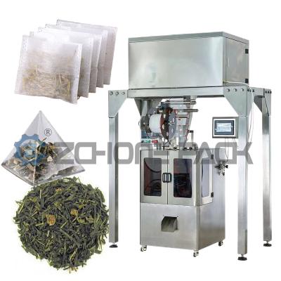 China Nylondreieck-Teebeutel-Maschinen-Blumen-Tee-Gesundheits-Schönheits-Tee, der Teebeutel abnimmt zu verkaufen
