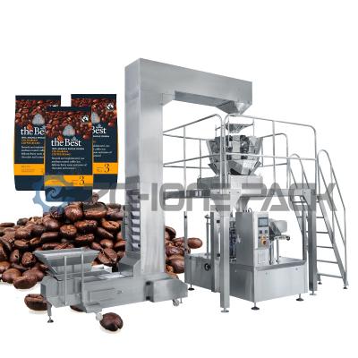 China Stainless steel Multi - Station Coffee Packing Machine 1kg Coffee Product Filling Machine for sale