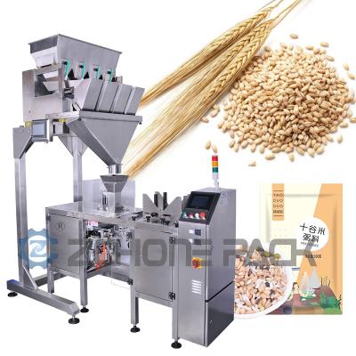 Chine Échelle linéaire tête quatre de machine de conditionnement de Simple-station de machine à emballer de riz à vendre