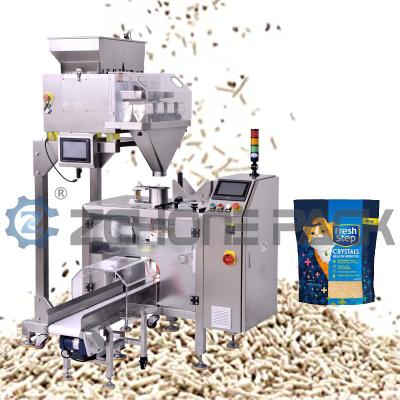China A packaging machine that improves the efficiency and quality of cat litter packaging Te koop