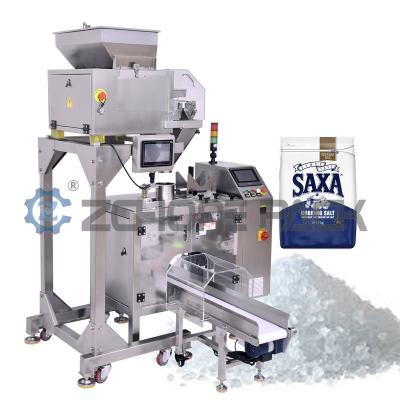China Salzweißzuckerbeutel Verpackungsmaschine Granulat Flüssigpulver 1KW zu verkaufen