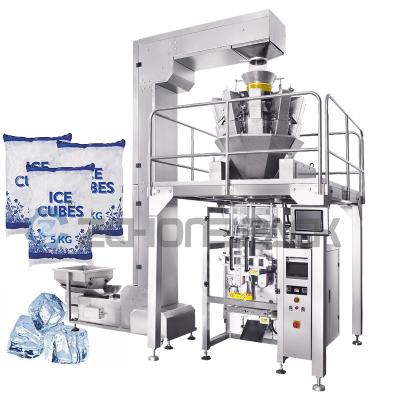 China 30 Bag / Min Vertical Packaging Machine Automatic Ice Cube Packing Machine for sale