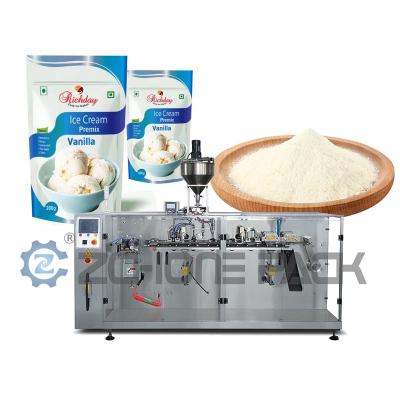 China 5KW Doypack Packing Machine Pre - Made Bag Hot Spice Nozzle Zipper Pouch Filling Packaging Machine for sale