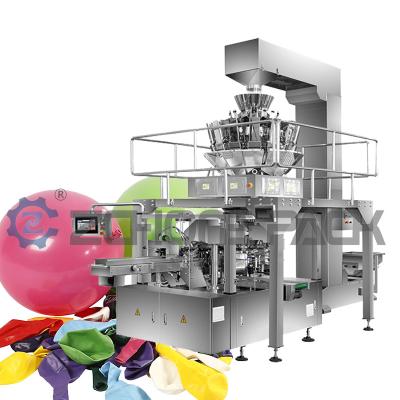 China High Speed Balloon Packaging Machine Multi Station Quantitative Automatic for sale