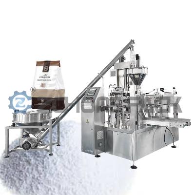 China Laundry Powder Packaging Machine Powder Pre-made Bag Automatic for sale