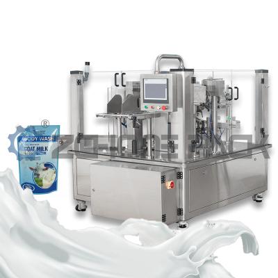 China Máquina de embalagem de líquidos Produtos em sacos automáticos à venda
