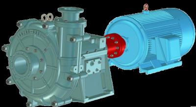 China Corrosion Resistant Sewage Sludge Pump , 1042.0M3/H Slurry Transfer Pump 250ZBD-630 for sale