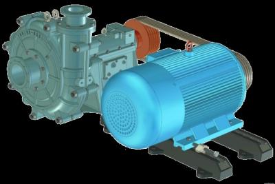 China Corrosion Resistant 980rpm Centrifugal Slurry Pump For Mining 80ZBQ-400 for sale